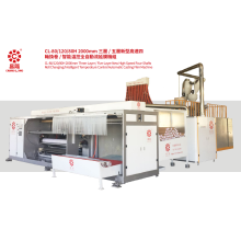 New High Speed Four-shafts Roll Changing Casting Film Machine